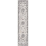 Rug Unique Loom Bromley Light Gray Runner 2' 0 x 8' 8