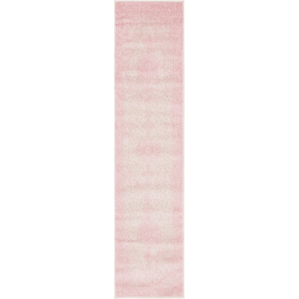 Rug Unique Loom Bromley Pink Runner 2' 0 x 8' 8 Rug Unique Loom Bromley Pink Runner 2' 0 x 8' 8