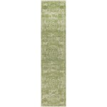 Rug Unique Loom Bromley Green Runner 2' 0 x 8' 8