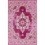 Rug Unique Loom Charm Pink Rectangular 4' 0 x 6' 0