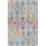Rug Unique Loom Charm Multi Rectangular 5' 0 x 8' 0