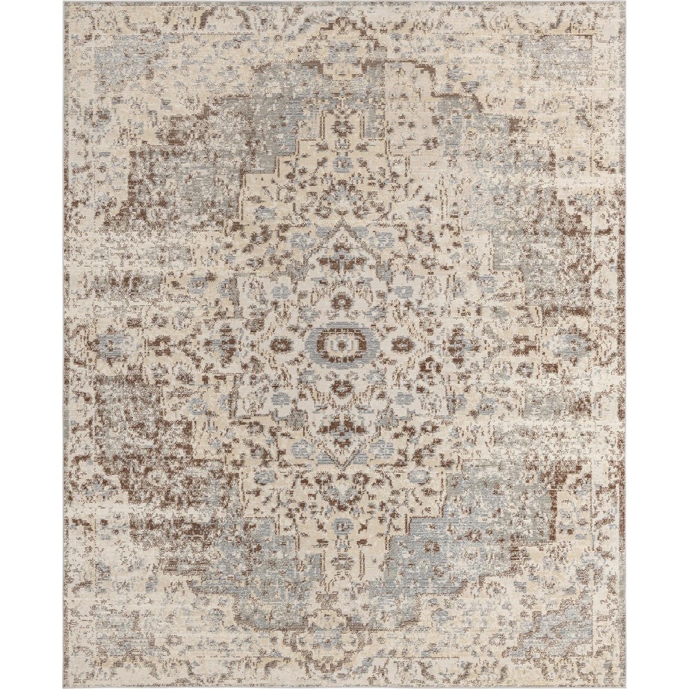 Rug Unique Loom Charm Gray Rectangular 8' 0 x 10' 0 Rug Unique Loom Charm Gray Rectangular 8' 0 x 10' 0