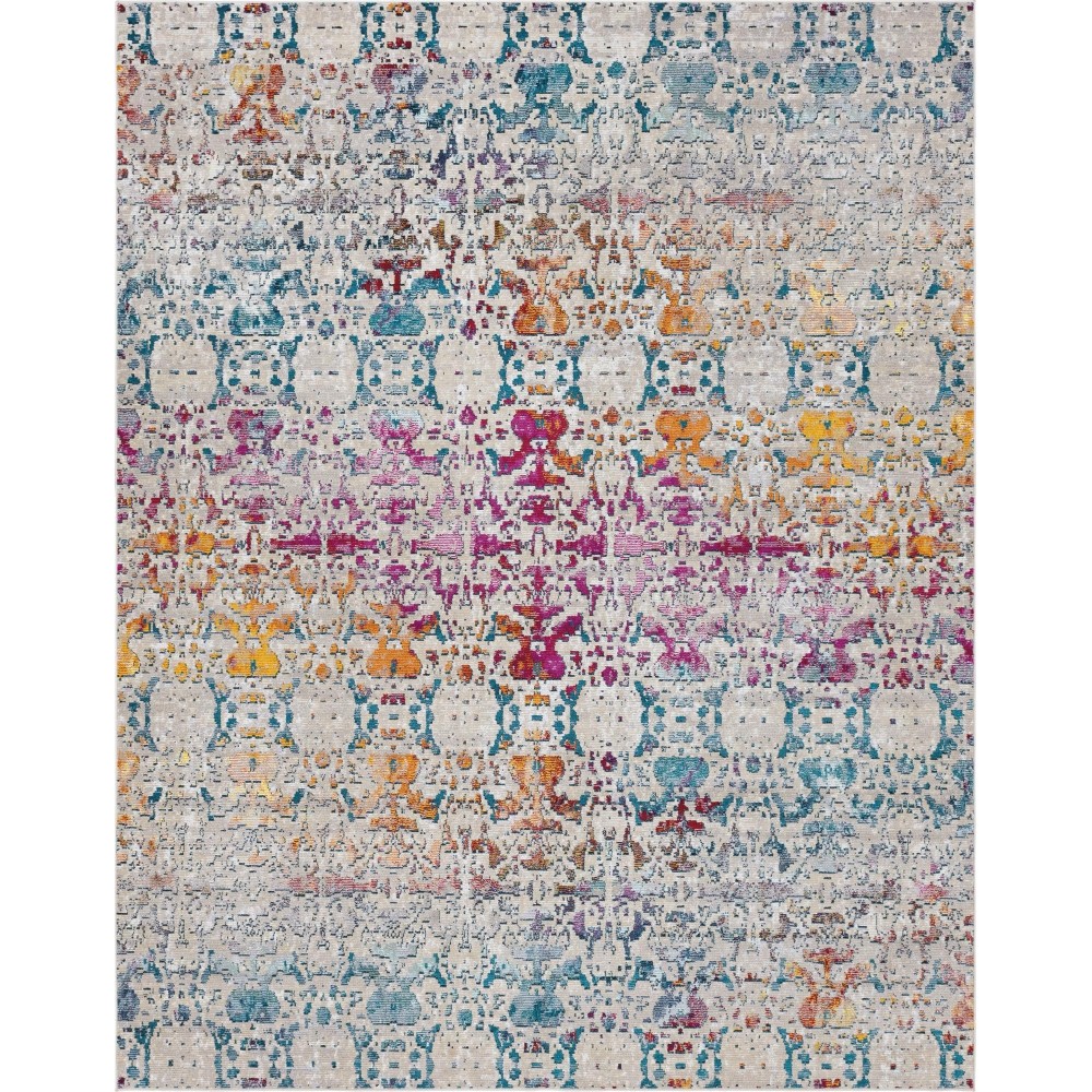 Rug Unique Loom Charm Multi Rectangular 9' 0 x 12' 0