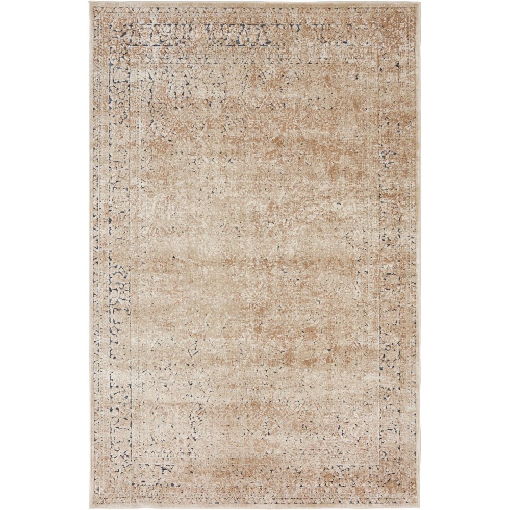 Rug Unique Loom Chateau Beige Rectangular 4' 0 x 6' 0 Rug Unique Loom Chateau Beige Rectangular 4' 0 x 6' 0