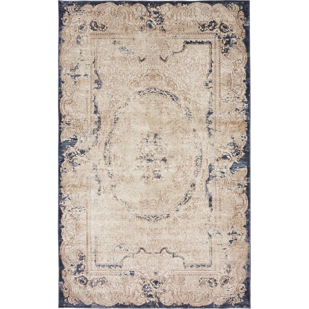 Rug Unique Loom Chateau Beige Rectangular 5' 0 x 8' 0 Rug Unique Loom Chateau Beige Rectangular 5' 0 x 8' 0