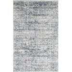 Rug Unique Loom Chateau Navy Blue Rectangular 6' 0 x 9' 0