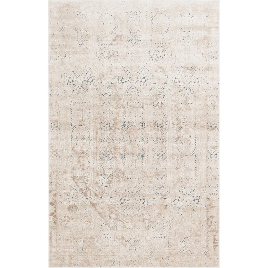 Rug Unique Loom Chateau Beige Rectangular 6' 0 x 9' 0