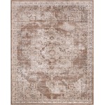 Rug Unique Loom Chateau Light Brown Rectangular 8' 0 x 10' 0