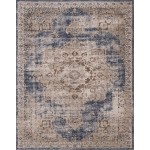 Rug Unique Loom Chateau Beige/Light Blue Rectangular 8' 0 x 10' 0