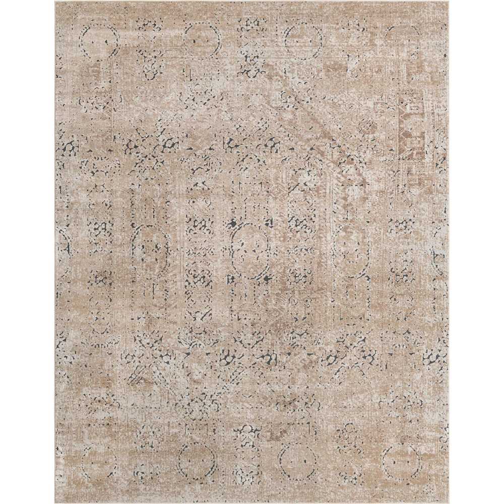 Rug Unique Loom Chateau Beige Rectangular 8' 0 x 10' 0 Rug Unique Loom Chateau Beige Rectangular 8' 0 x 10' 0