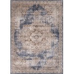 Rug Unique Loom Chateau Beige/Light Blue Rectangular 9' 0 x 12' 0