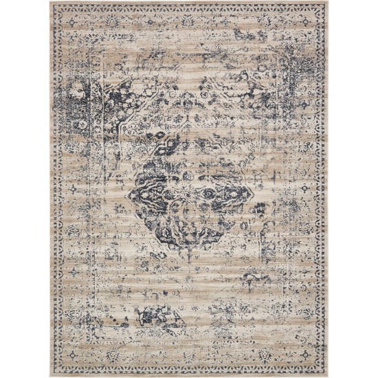 Rug Unique Loom Chateau Beige Rectangular 9' 0 x 12' 0