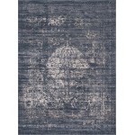 Rug Unique Loom Chateau Navy Blue Rectangular 9' 0 x 12' 0