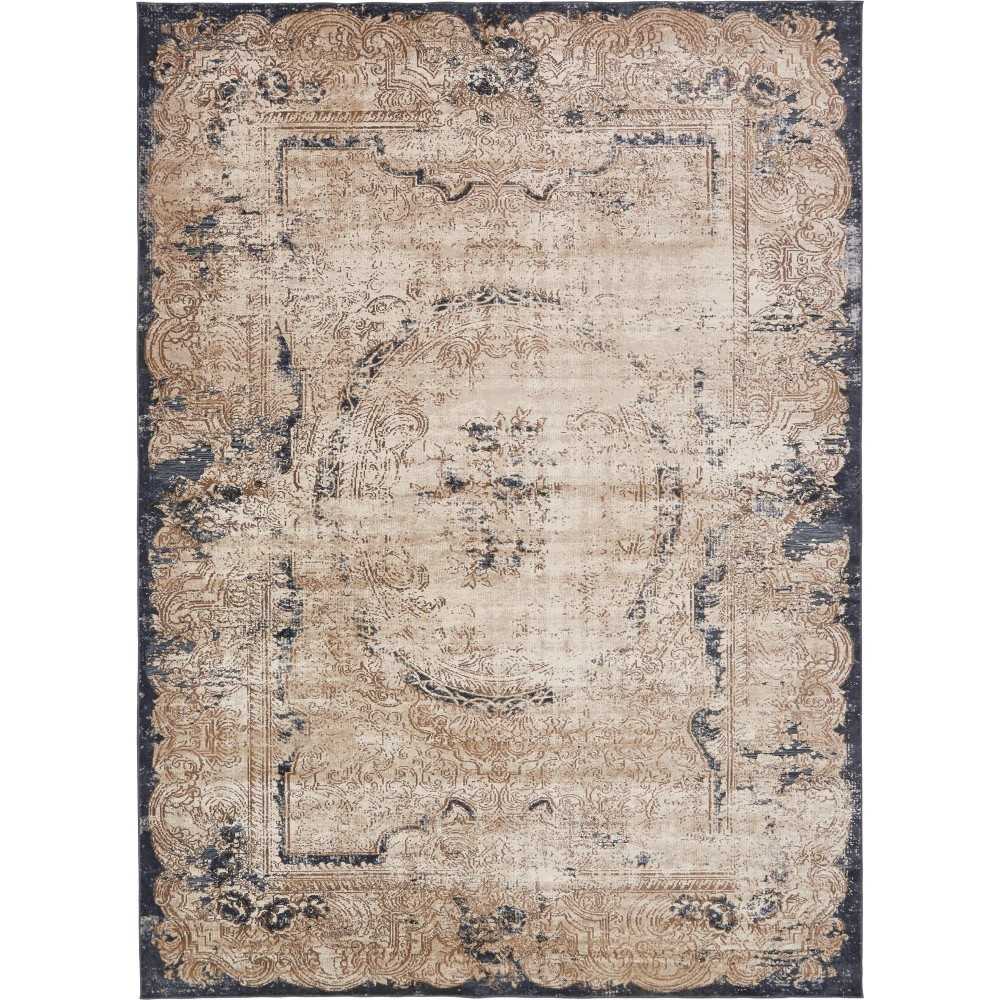 Rug Unique Loom Chateau Beige Rectangular 9' 0 x 12' 0 Rug Unique Loom Chateau Beige Rectangular 9' 0 x 12' 0