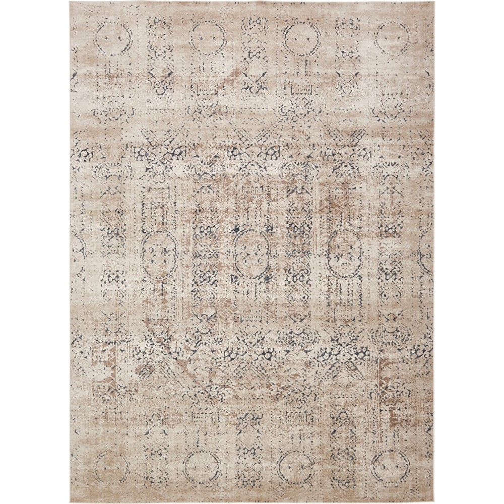 Rug Unique Loom Chateau Beige Rectangular 9' 0 x 12' 0 Rug Unique Loom Chateau Beige Rectangular 9' 0 x 12' 0