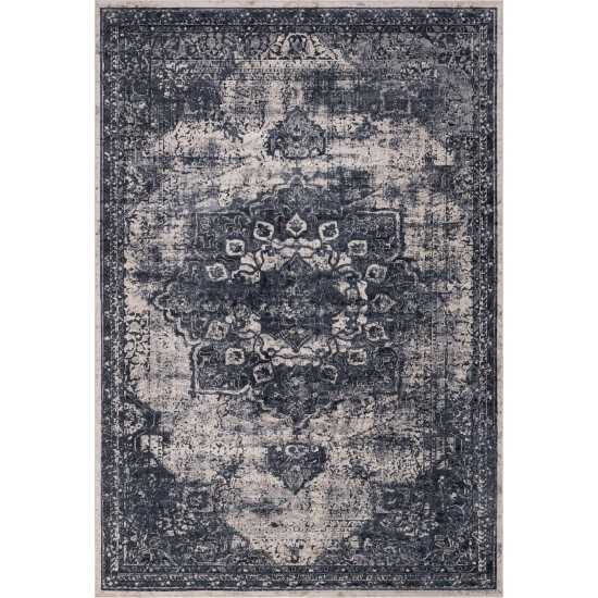 Rug Unique Loom Chateau Gray Rectangular 10' 0 x 14' 5