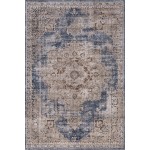 Rug Unique Loom Chateau Beige/Light Blue Rectangular 10' 0 x 14' 5