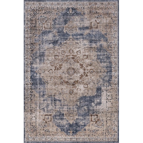 Rug Unique Loom Chateau Beige/Light Blue Rectangular 10' 0 x 14' 5