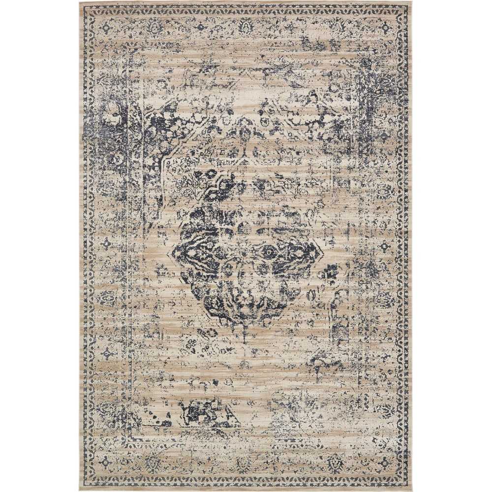 Rug Unique Loom Chateau Beige Rectangular 10' 0 x 14' 5 Rug Unique Loom Chateau Beige Rectangular 10' 0 x 14' 5