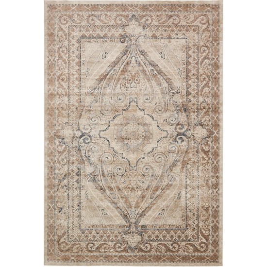Rug Unique Loom Chateau Beige Rectangular 10' 0 x 14' 5