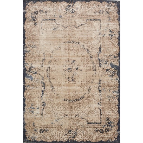 Rug Unique Loom Chateau Beige Rectangular 10' 0 x 14' 5