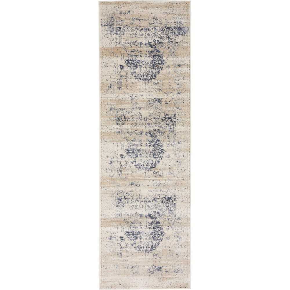 Rug Unique Loom Chateau Beige Runner 2' 2 x 6' 7 Rug Unique Loom Chateau Beige Runner 2' 2 x 6' 7
