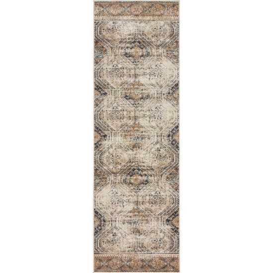 Rug Unique Loom Chateau Beige Runner 2' 2 x 6' 7