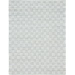 Rug Unique Loom Chindi Cotton Ivory Rectangular 8' 0 x 10' 0