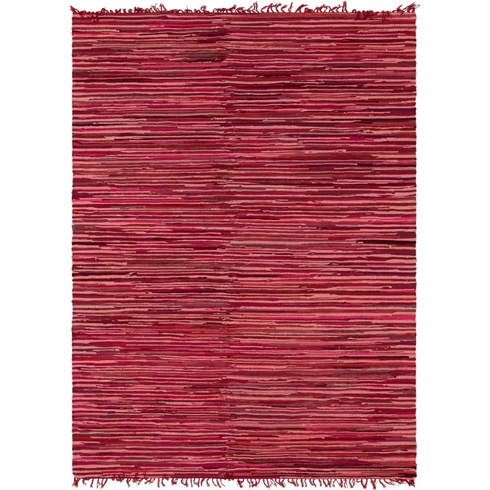 Rug Unique Loom Chindi Cotton Red Rectangular 9' 0 x 12' 0 Rug Unique Loom Chindi Cotton Red Rectangular 9' 0 x 12' 0