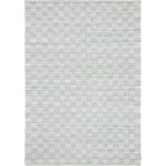 Rug Unique Loom Chindi Cotton Ivory Rectangular 9' 0 x 12' 0