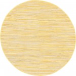 Rug Unique Loom Chindi Cotton Yellow Round 8' 0 x 8' 0