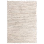 Rug Unique Loom Chindi Jute Beige Rectangular 8' 0 x 11' 0