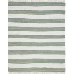 Rug Unique Loom Chindi Rag Gray Rectangular 8' 0 x 10' 0