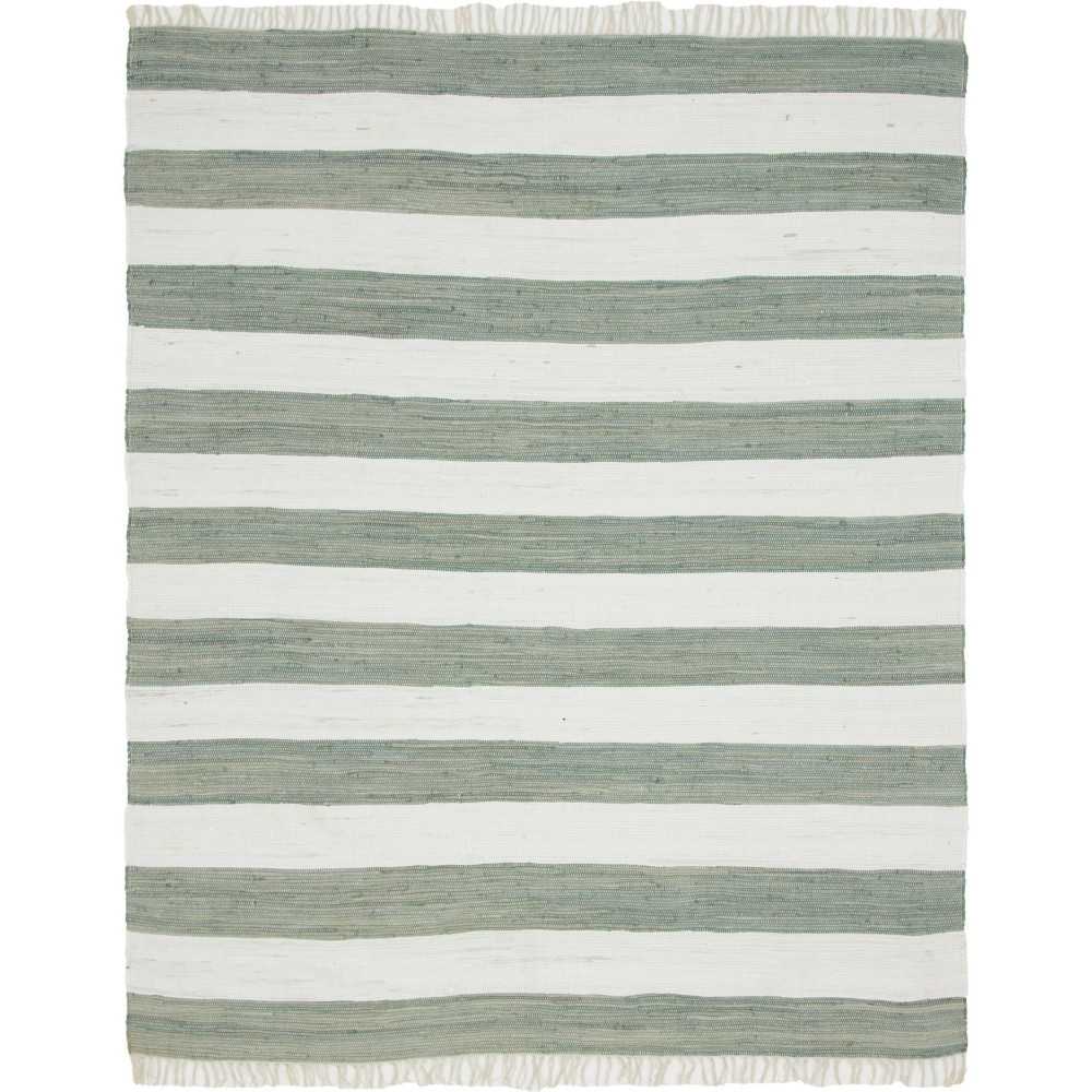 Rug Unique Loom Chindi Rag Gray Rectangular 8' 0 x 10' 0 Rug Unique Loom Chindi Rag Gray Rectangular 8' 0 x 10' 0