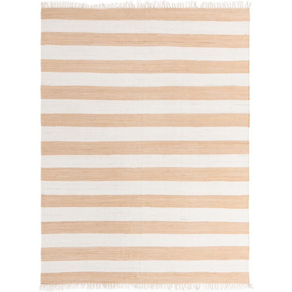 Rug Unique Loom Chindi Rag Beige Rectangular 10' 0 x 13' 0 Rug Unique Loom Chindi Rag Beige Rectangular 10' 0 x 13' 0