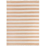 Rug Unique Loom Chindi Rag Beige Rectangular 12' 2 x 16' 0