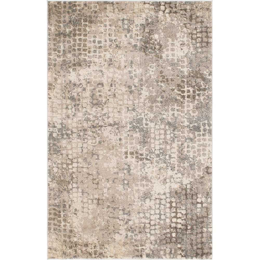 Rug Unique Loom Chromatic Gray Rectangular 4' 0 x 6' 0 Rug Unique Loom Chromatic Gray Rectangular 4' 0 x 6' 0