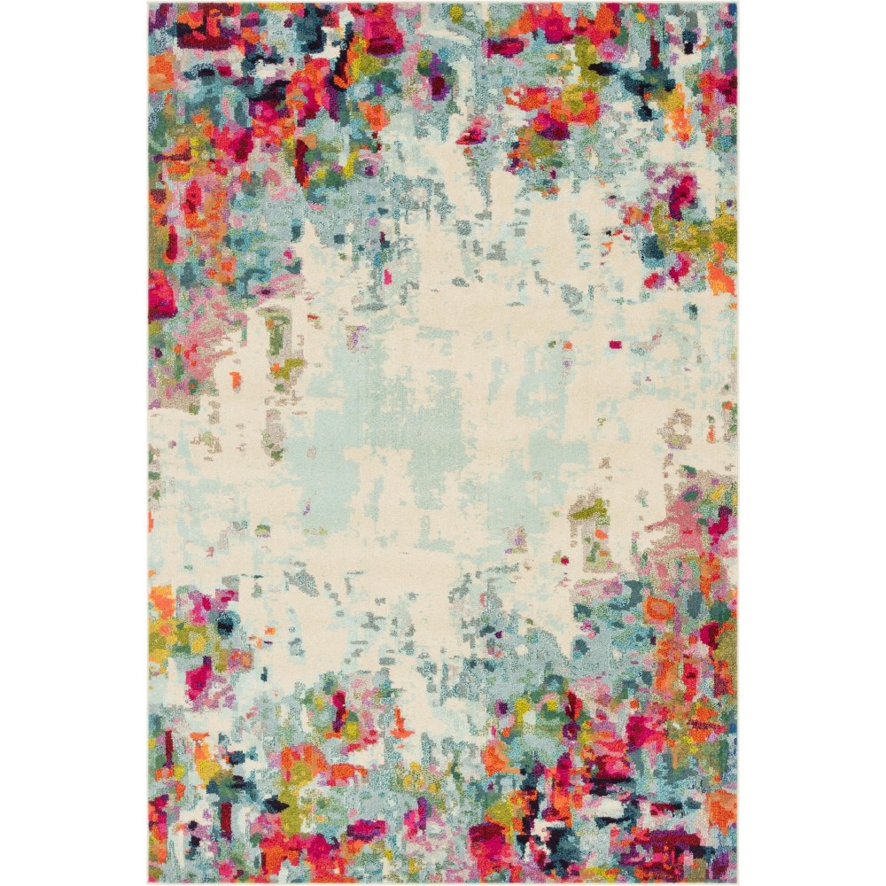 Rug Unique Loom Chromatic Multi Rectangular 7' 0 x 10' 0
