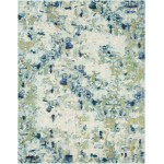 Rug Unique Loom Chromatic Light Blue Rectangular 8' 0 x 10' 0