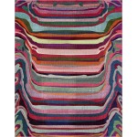 Rug Unique Loom Chromatic Multi Rectangular 8' 0 x 10' 0