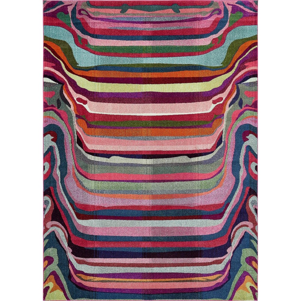 Rug Unique Loom Chromatic Multi Rectangular 9' 0 x 12' 0 Rug Unique Loom Chromatic Multi Rectangular 9' 0 x 12' 0