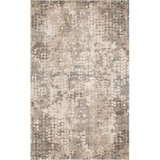 Rug Unique Loom Chromatic Gray Rectangular 10' 6 x 16' 5