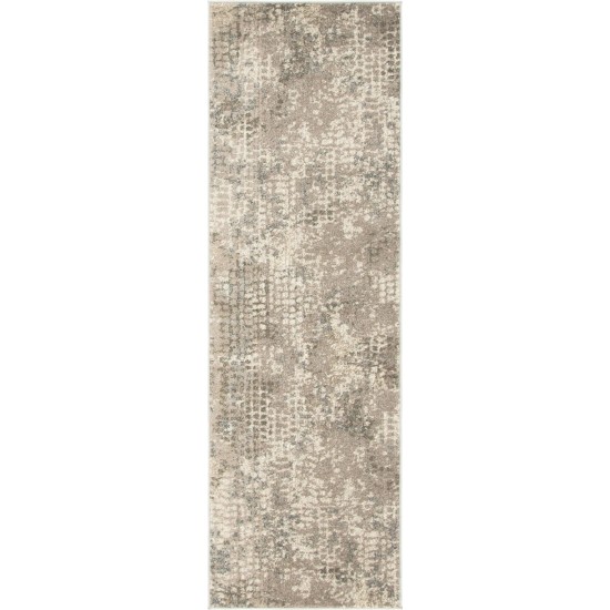 Rug Unique Loom Chromatic Gray Runner 2' 2 x 6' 7