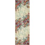 Rug Unique Loom Chromatic Multi Runner 2' 2 x 6' 7
