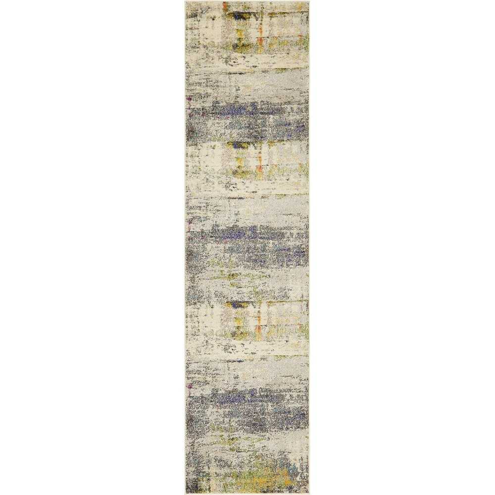 Rug Unique Loom Chromatic Beige Runner 2' 7 x 10' 0 Rug Unique Loom Chromatic Beige Runner 2' 7 x 10' 0