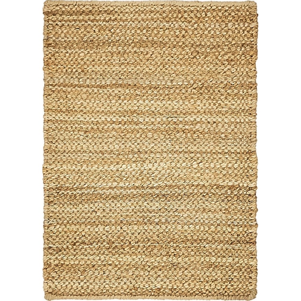 Rug Unique Loom Chunky Jute Natural Rectangular 2' 0 x 3' 0