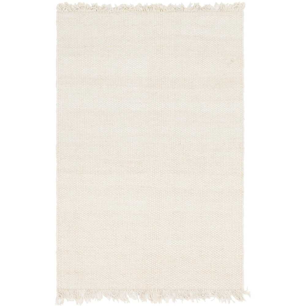 Rug Unique Loom Chunky Jute Ivory Rectangular 6' 0 x 9' 0