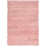 Rug Unique Loom Davos Shag Dusty Rose Rectangular 2' 2 x 3' 0