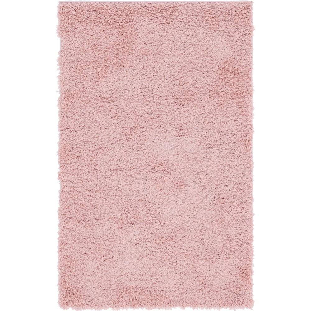 Rug Unique Loom Davos Shag Dusty Rose Rectangular 3' 3 x 5' 3 Rug Unique Loom Davos Shag Dusty Rose Rectangular 3' 3 x 5' 3