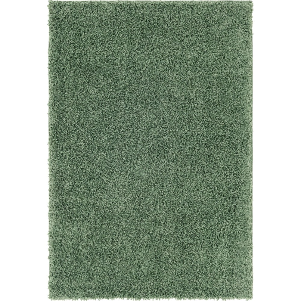 Rug Unique Loom Davos Shag Sage Rectangular 4' 0 x 6' 0 Rug Unique Loom Davos Shag Sage Rectangular 4' 0 x 6' 0
